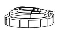 C1616 CMP POWERCLEAN TAB MAX LID & O-RING 25280-615-500