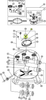 H4049 PAC FAB 154582 SPRING- OVAL DOME TRITON (AFTER 03/1997)