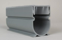 T1596 QUAKER 2IN WIDE X 10FT W/TOP GRAY SQUARE DRAIN W/REMOVABLE TOP