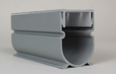 T1596 QUAKER 2IN WIDE X 10FT W/TOP GRAY SQUARE DRAIN W/REMOVABLE TOP
