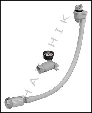 E1A48 HAYWARD #AX6000HWA1 WALL QUICK CONNECT HOSE, BOTTOM IN-LINE