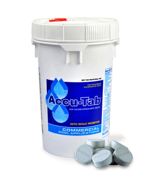 A2325 UN2880, CALCIUM HYPOCHLORITE, 5.1, PG-II, RQ ( PPG ACCU-TAB BLUE TABS  60 LB)