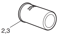 E2077 POLARIS R0734500 CAPACITOR 30MFD 400V FOR PB4SQ PUMP (AFTER 2017)