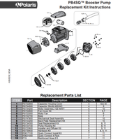 E2086 POLARIS R0722800 IMPELLER & DIFFUSER KIT FOR PB4SQ PUMP (AFTER 2017)