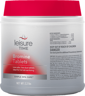 A5024L LEISURE TIME BROMINE TAB 2.2# 12 X 2.2LB.  45401