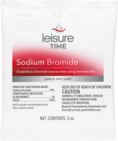 A5031L LEISURE TIME SODIUM BROMIDE 6/2oz PACK (16 PACK/CASE) #BE