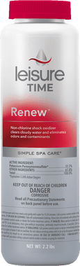 A5048L LEISURE TIME RENEW 2.2 LB GRANULAR (12 X 2.2LB)            #RENU2