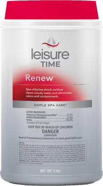 A5050L LEISURE TIME RENEW  5LB GRANULAR BOTTLE (6 X 5 LB)      #RENU5