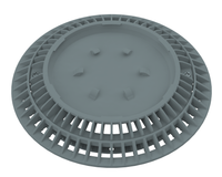 N1873 AQUASTAR 8IN COLOR CHOICE DK GRAY COVER W/FRAME CC8105 (VGB SERIES)