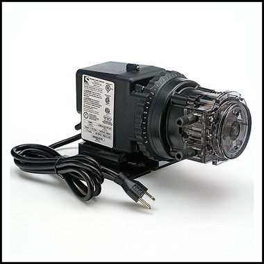 C1382 STENNER CHLORINATOR 45M3 22 GPD    120V W/ #3  1/4IN WHITE TUBING
SINGLE HEAD ADJUSTABLE