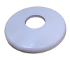 G7147 ESCUTCHEON PLATE-WHITE PLASTIC 6" BAG OF 2