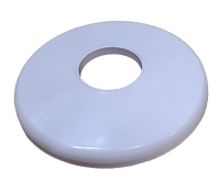 G7147 ESCUTCHEON PLATE-WHITE PLASTIC 6" BAG OF 2