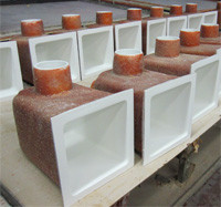 N1707 FIBERGLASS MAIN DRAIN SUMP 10" OUT 24 X 24 X 30 DEEP