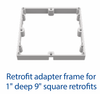 N1727 AQUASTAR 1" ADAPTER FRAME 9 X 9 HIGH-FLOW
R914FR101