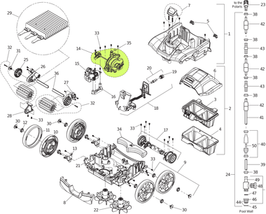 E2252 POLARIS R0837200 ENGINE ASSEMBLY QUATTRO
W/O-RING