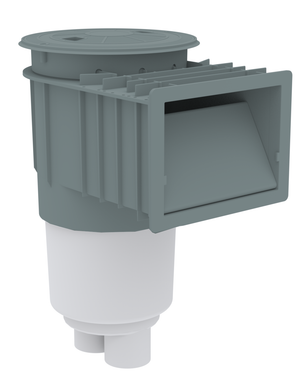 L1556 AQUASTAR SKIMMER SKR205 DARK GRAY  AQUASTAR SKIMMER 2" SLIP
FLOAT ASSY, BASKET, LID, & COLLAR