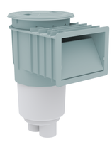L1557 AQUASTAR SKIMMER SKR203 LIGHT GRAY  AQUASTAR SKIMMER 2" SLIP
FLOAT ASSY, BASKET, LID, & COLLAR