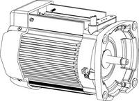 K4777 PENTAIR 353135S SUPERMAX MOTOR ONLY VS
TEFC BLACK W/O DRIVE  1.5 (PRIOR 11/2020)