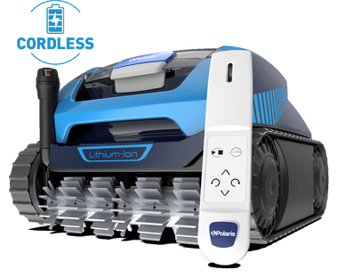 E2038 POLARIS FREEDOM PLUS CORDLESS CLEANER
FRP550CTLR W/REMOTE & CADDY
