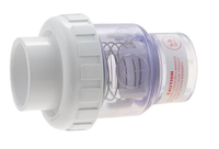 V4943 PRAHER 2" SINGLE UNION CHECK VLV 2# 
CORROSION RESISTANT CLEAR BODY