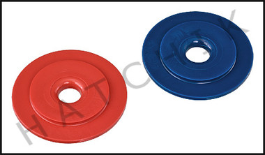 E2124 POLARIS #10-112-00 RESTRICTOR DISK RED & BLUE FOR UWF3900/380/280/180
