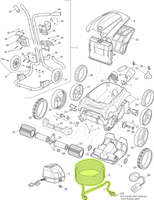 E2154 POLARIS R0528700 CABLE KIT 9300xi (FLOATING)