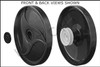 E2454 POLARIS 9-100-1004 DOUBLE-SIDE WHEEL - BLACK      (380/360)