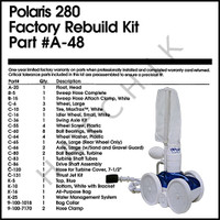 E2A48 POLARIS A-48 280 FACTORY REBUILD KIT