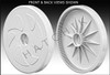 E2C06 POLARIS C-6 LARGE WHEEL NO BEARINGS INCLUDED