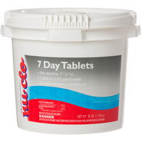 A4264N NUCLO STABILIZED CHLORINE TABS 3IN 25 LB PAIL   # 1277N (TRICHLOROISOCYANURIC ACID),5.1 RQ,UN2468,PG-II EMERGENCY CALL NO 1-800-424-9300
