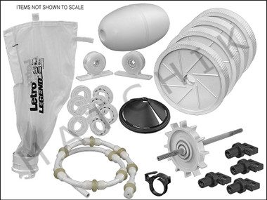 E4193 LETRO LEDGEND LL206N OVERHAUL KIT (4-WHEEL)