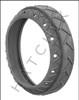 E4LLC1PMG LETRO PLATINUM LLC1PMG RUBBER TIRE TIRE     COLOR: GRAY