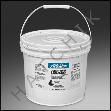 A4305 ALL CHLOR CONDITIONER 25 LB PAIL 25 LB PAIL   #1309