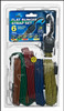 EE1060 FLAT BUNGEE STRAPS SET CONTAINS:2 PC X 12" AND 1 PC OF EACH: 15",25",35",45"