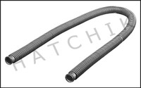 F1004 VAC HOSE CLASSIC SILVER 1-1/4"X6'