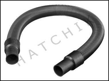 F1016 VAC HOSE DELUXE 1-1/4" X 3 FT BEIGE OR BLACK