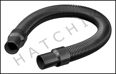 F1018 VAC HOSE DELUXE 1-1/2" X 3 FT BEIGE OR BLACK