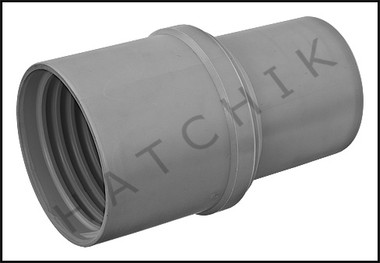 F1124 VAC HOSE - REPAIR CUFF 2" SWIVEL - GRAY SUBST F1116