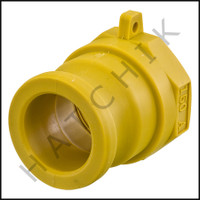 F2103 QUICK COUPLING "A" 1-1/2 MALE X FPT (YELLOW-PLASTIC)