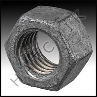 G3055 NUT-HEX HEAD 1/2-13 GALVANIZED GALVINIZED