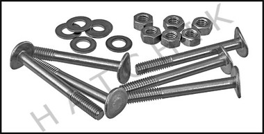 G6999 INTER-FAB LADDER BT KIT (SET OF 6) (6 EA SS BOLTS,WASHERS & NUTS)