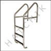 G7023 LADDER-COMMERCIAL 24" CROSS BRACE W/ 3 S.S. TREADS