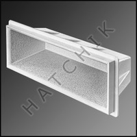 G7041 S R SMITH BAJA RECESSED STEP WHITE FROSTPROOF COLOR: WHITE   EACH