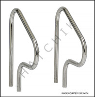 G7061 PAIR OF FIG.4-GRAB RAILS 1.9 .065 W/304 S.S.