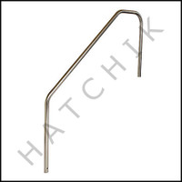 G7091 HAND RAIL - 72" 3 BEND .065 3 BEND  .065 WALL TUBING