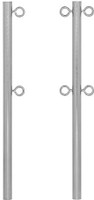 G7154 STANCHION POST STAINLESS STEEL 8FT FALSE START 8FT W/OUT SLIDE COLLAR
