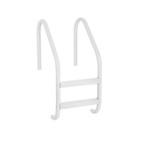 G9000 SAFTRON LADDER 2 TREAD      WHITE W-24IN H-44W/ESCUTCHEON  (WHITE)