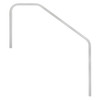 G9071 SAFTRON 48IN HANDRAIL-3 BEND   GRAY W-48IN H-32W/ESCUTCHEONS     GRAY