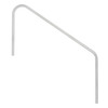 G9086 SAFTRON 60IN HANDRAIL-2 BEND   GRAY W-60IN H-32W/ESCUTCHEONS  (GRAY)