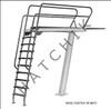 H1170 TOWER-CANTILEVER THREE METER SWAN  CAT-3M-203H  REAR MOUNT